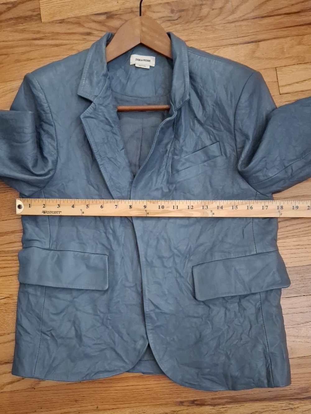 Zadig & Voltaire Light Blue Women's Blazer Jacket_1 - Picture 6 of 7